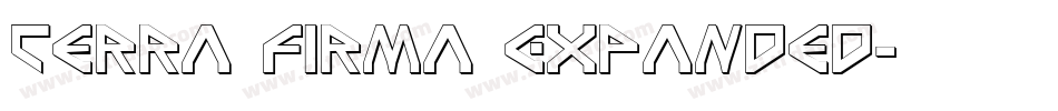Terra Firma Expanded字体转换